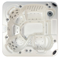 white color arcylic hot tubs