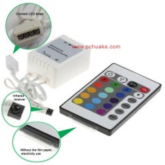 LED Rgb Controller,24 Key Infrared Control