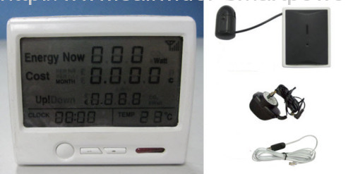 china wireless home electricity energy monitors