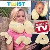 Memory Foam Twist Pillow