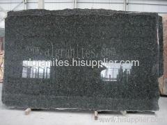 green granite slab