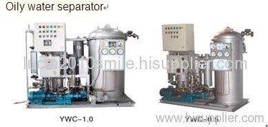 Oily water separator