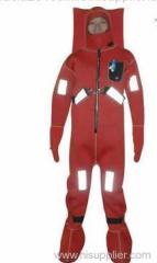 Insulated immersion and thermal protective suit