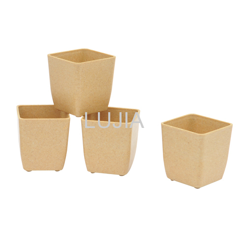 Biodegradable plant flowerpot