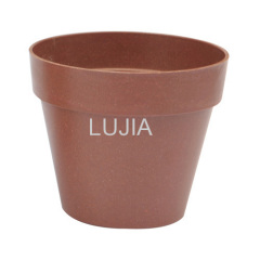 Biodegradable natural flower pot