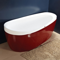 Streamlined design bathtub