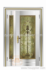 stainless steel door