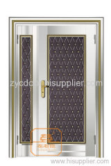 stainless steel door