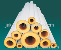 Fiberglass wool pipe