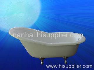 cast iron porcelain bath