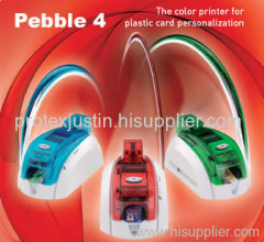 Evolis Pebble4 single sided color card printer