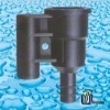 Irrigation female screw clip