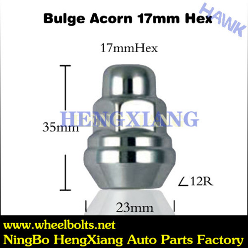 Car wheel lugs nut