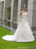 2011New Arrival Elegant A-line Train Wedding dress