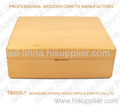 wooden tea case