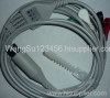 One Piece ECG Cable with 5 Leads