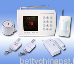 8 wireless zones auto dial home alarm system