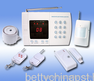 8 wireless zones auto dial home alarm system