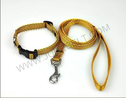 Pet Collar and Leash Set -Twill Nylon Type