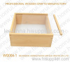 wooden gift package