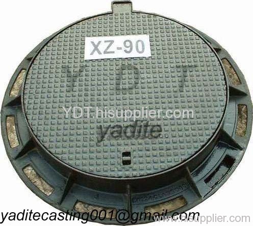 hinged manhole cover iron manhole cover