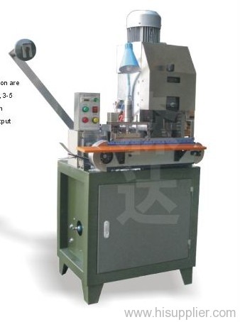 Terminals wire crimping machine