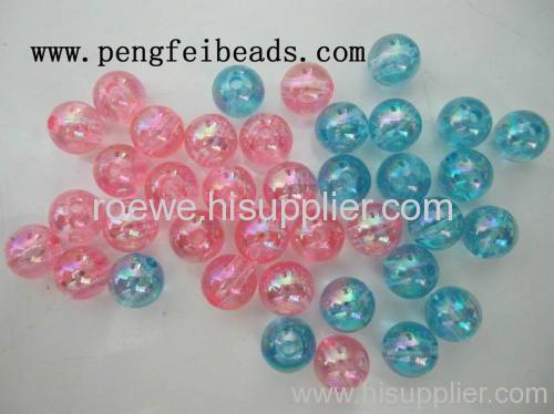 AB Colour Arcylic Beads