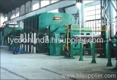 Continuous vulcanizing press