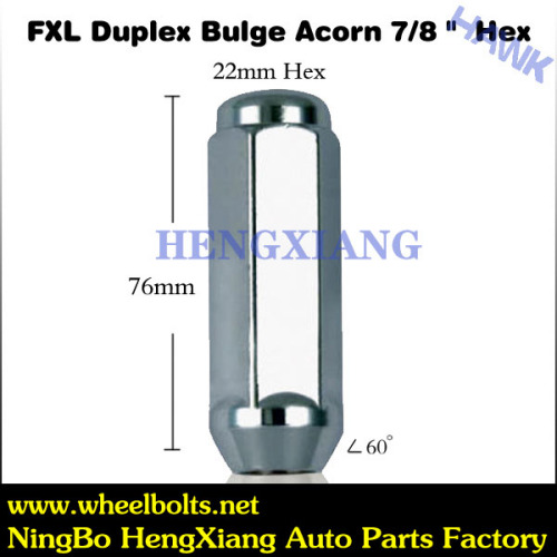 Allen key wheel nut