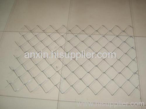 steel chain link fence