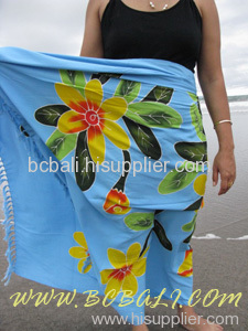 sarong batik handpainting