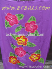 sarong batik handpainting