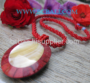 seashell necklaces jewelries