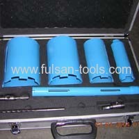 diamond core bit drilling set