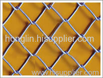 Galvanized chain link fences