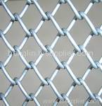 Galvanized chain link fences