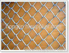 galvanized wire and pvc coated chain link fences