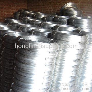 low carbon hot dipped galvanized wires