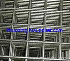 Black Iron Wire Welded Wire Mesh Panel