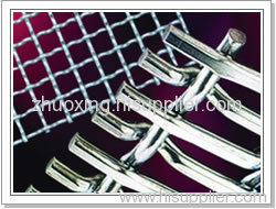 G I crimped wire mesh