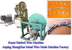 razor barbed wire machine