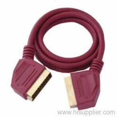 s video scart cable