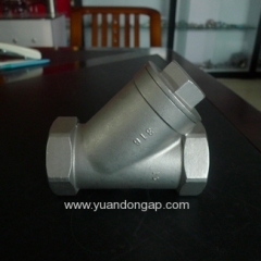 STAINLESS STEEL Y-STRAINERS