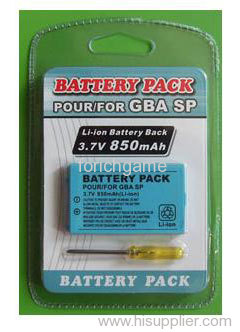Battery Pack for GBA SP
