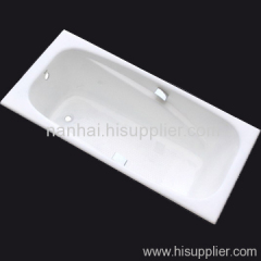 anti-slip enamel bathtub