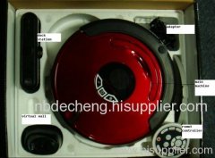 Red Intelligent Robot Vacuum Cleaner