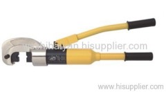 Hydraulic crimping pliers