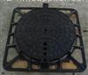 EN124 cast iron manhole cover sump cover