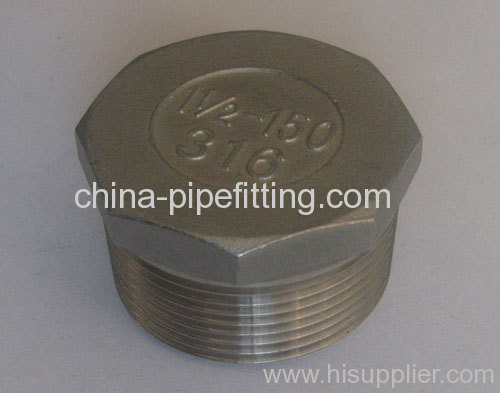 stainless steel AISI 304 hex.plugs