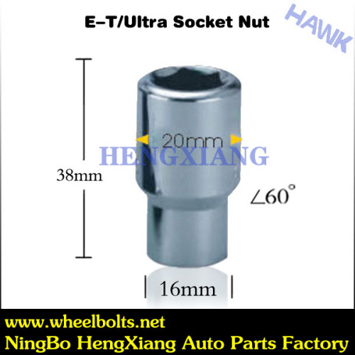 wheel socket lug nuts